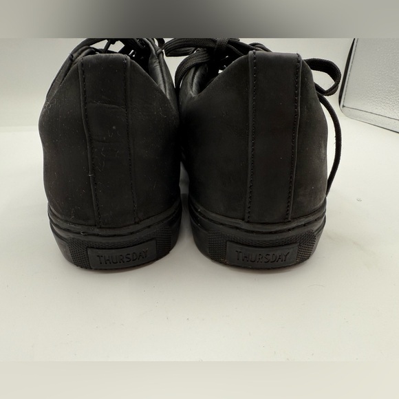 Men's Thursday boot company black leather everyday sneaker 10.5 - Picture 5 of 9